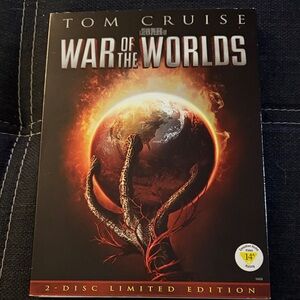 War of the Worlds Limited Edition DVD - Black/Orange/Red Artwork